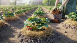 Ein Trick vor April macht Ihre Erdbeeren zur Ernte-Maschine